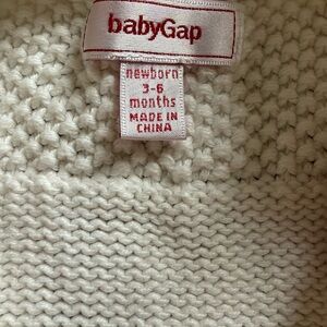 GAP Baby White Bodysuit